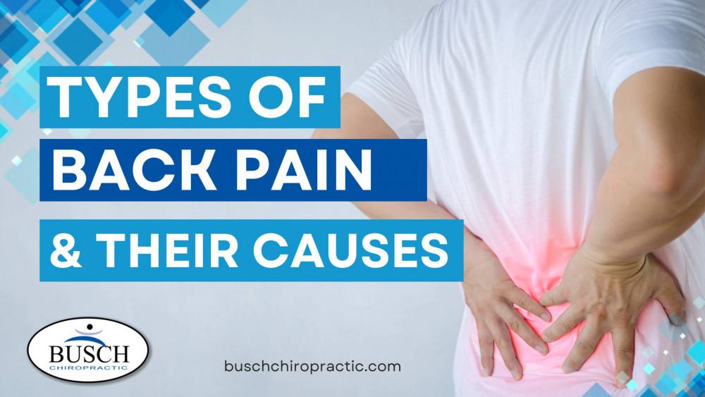 Different Types of Back Pain and What Causes Them