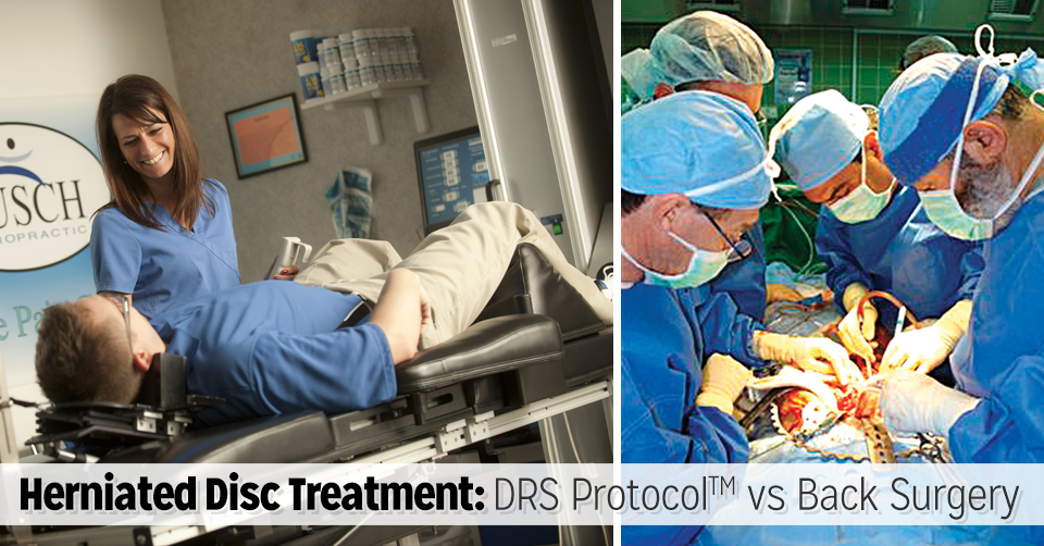 DRS Protocol® vs Back Surgery for Herniated Disc Treatment