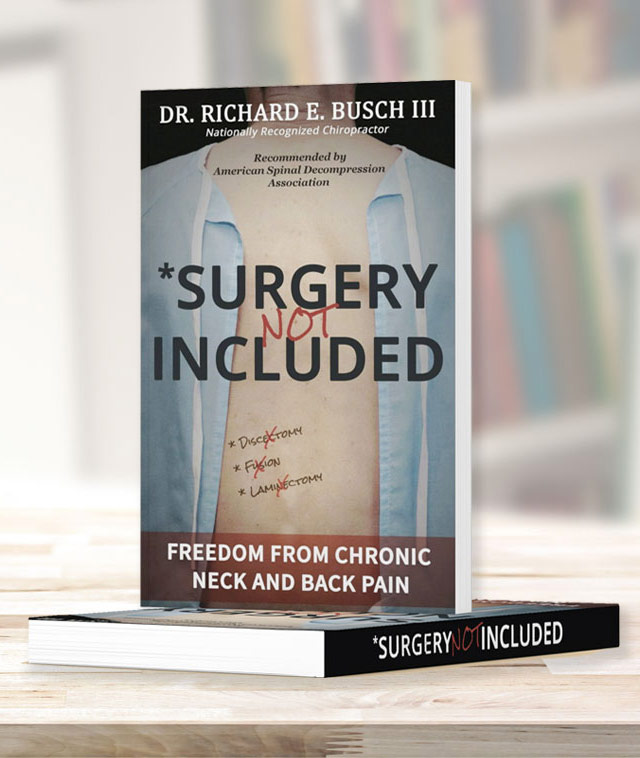 back surgery not included book dr busch